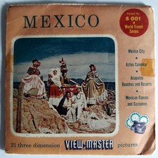 View Master Mexico 3 Reels B001 Sawyers