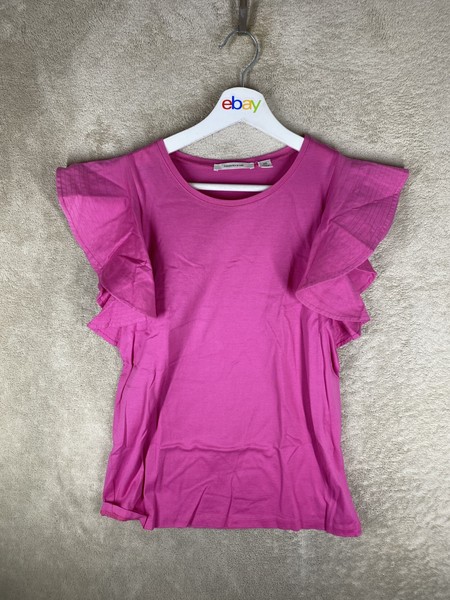 Country Road Casual T-Shirts Tee Top Size 2XS Womens Pink Sleeveless
