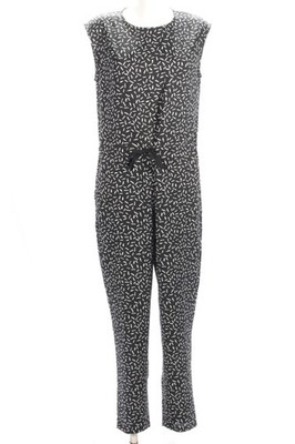 GLAMOROUS Langer Jumpsuit Damen Hose Gr. DE 38 schwarz-weiß Casual-Look