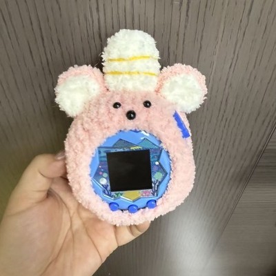 Gehäkelte Plüsch Schutzhülle für Tamagotchi Paradise Tragbare Hülle