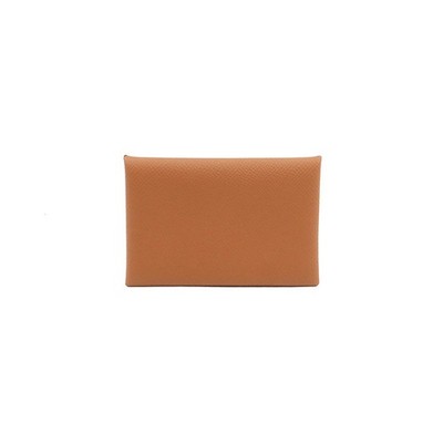Hermes Caramel Appsong Calf Kalbi Card Holder (B stamp) / H044164CK 125211992