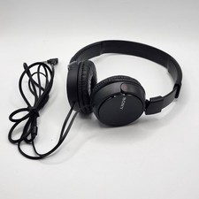 Sony MDR-ZX110 ZX Series Wired On-Ear Headphones Black Tested