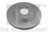 2X Bremsscheibe Nk 319329 FüR Peugeot Mitsubishi 4008 Jeep Compass Chrysler Asx