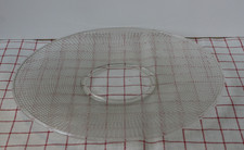 Ruhrglas Teller Schale Kuchenplatte 30cm  Karo Muster-ähnl.Greifswald  Wagenfeld