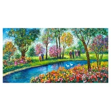 Shafira Yablonski Original Oil Painting on Canvas Hand Signed Art