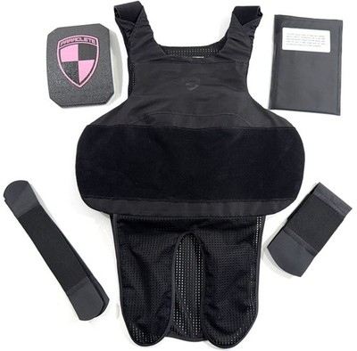 SMALL GALLS by P.B. BODY ARMOR IIIA FEMALE BALLISTIC BULLET PROOF VEST MFG 2022