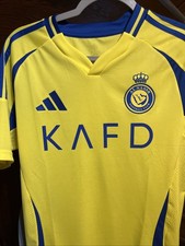 Adidas Al Nassr Cristiano Ronaldo #7 Home Authentic Jersey 2024/25 Size M-XL