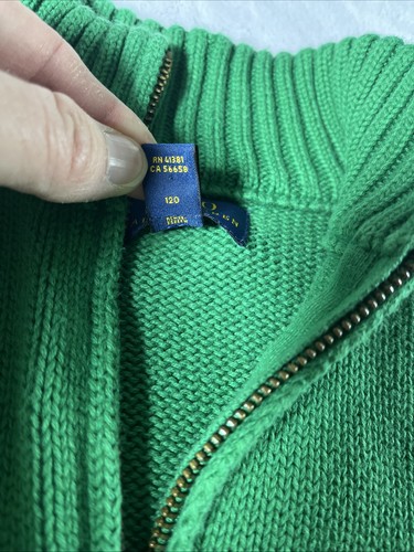 Polo Ralph Lauren Boys Lot of 2 size 6 Christmas Sweater & Long Sleeve T Shirt - Picture 9 of 23