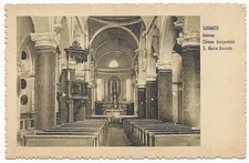 Sarmato - Interno Chiesa Arcipretale Santa Maria Assunta