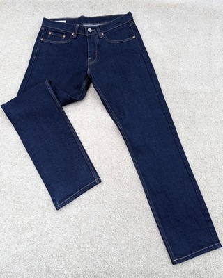 Levi's 511 Slim Fit Herren Jeans W32 L32 Dark Indigo Blau Denim Premium 04511-1786