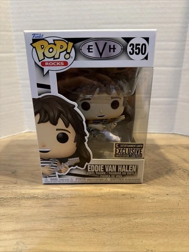 2023 Funko Pop! Vinyl: Rocks Eddie Van Halen EVH #350 EE Limited LE 5000 PCS