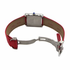 CARTIER Tank Solo Sm W5200005 Ivory Case Size 24mm Ladies Used Watch #31031 8