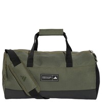adidas 3 Stripes Duffel Bag Small - Weekender (Olive Strata/Black)