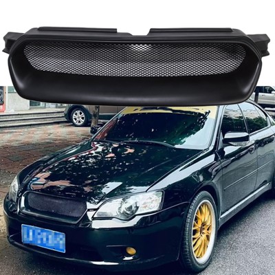 1x Front Bumper Upper Grille Mesh For Subaru Legacy 2003-2006 Fiberglass