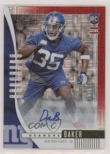 2019 Panini Absolute Rookie Red Squares Signatures 13/50 Deandre Baker Auto 0v0