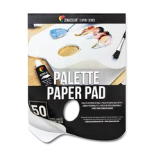 Zenacolor - Paper Palette Pad - 50 Removable and Disposable Sheets for Paint...
