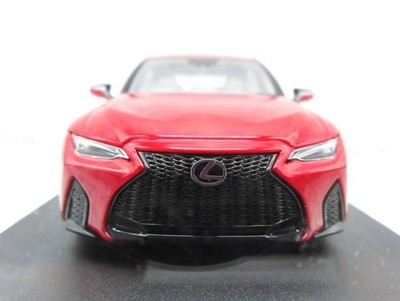 1/43 Lexus IS350 F SPORT Red Dealer Kyosho Model Car Diecast Japan