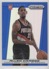 2013-14 Panini Prizm Wal-Mart Blue Prizm Allen Crabbe #295 f1p