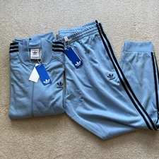 Adidas Originals Men's Adicolor Classics SST Tracksuit Jacket Pant Blue 2XL XXL