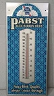 Vintage PABST Blue Ribbon BEER Metal Sign / 20" Thermometer ~ Store Advertising