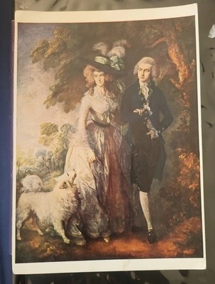 VINTAGE POSTCA4DS, THE MORNING WALK (Mr & Mrs William Hallet), ARABIAN HERITAGE