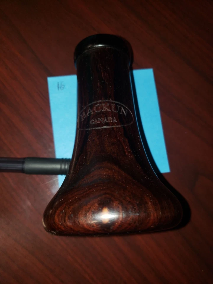 16) Backun Traditional Cocobolo Clarinet Bell W/ Voicing Groove. Buffet R13 - Image 2 of 4