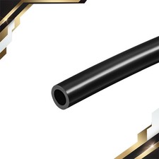 Silicone Tubing 8mm ID 12mm OD 6.56ft 2m Silicon Rubber Tube Air Hose Pipe Black