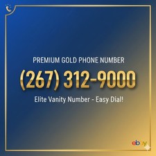 Elite Vanity Premium Philadelphia Area Phone Number: (267) 312-9000