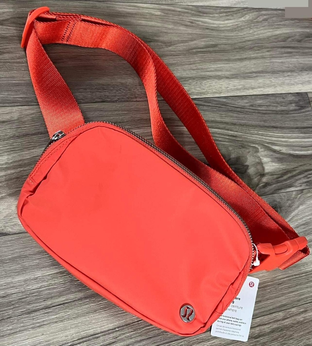 lululemon everywhere belt bag carnation red Bag, 1L (Carnation Red) NWT LULULEMON Everywhere Belt Bag