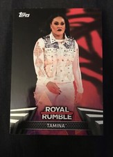Tamina WWE Topps 2018 Women’s Division Royal Rumble Card