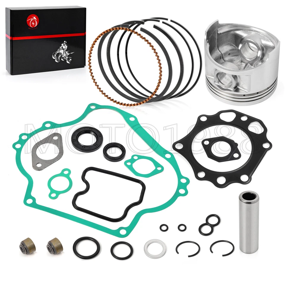 KIT JUNTA RECONSTRUCCIÓN MOTOR PISTÓN Y ANILLOS Y SELLOS Para KAWASAKI MULE 500 520 550 Foto 2 de 4