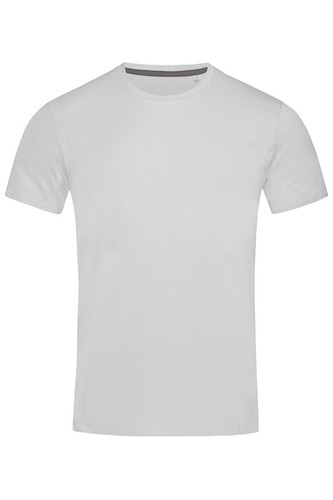 Kurzärmlig Herren Schlicht Enge Passform Körper Baumwolle Elasthan T-Shirt - Picture 8 of 14