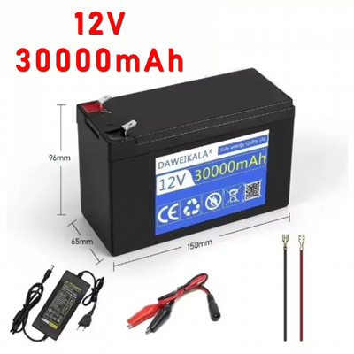 12V 30Ah 3S6P Li-ion Battery Pack Sprayer Built-in BMS Electric Vehicle Battery