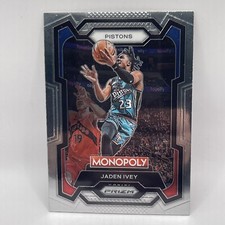 2023-24 Prizm Monopoly Kevin Durant Back Of Card Jaden Ivey Front Ssp ERROR🔥🔥