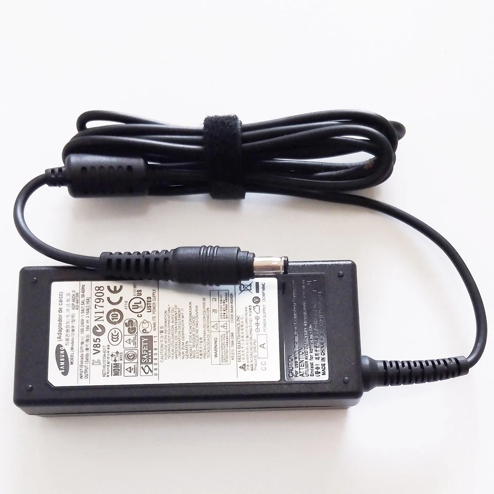 Genuine Original Power Supply Cord For Samsung NP300E5A NP300E5A-A01UB 19V 60W - Image 2 of 3