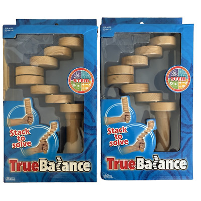 TrueBalance Educational STEM Toy Concentration Coordination Autism Toy Lot X 2  