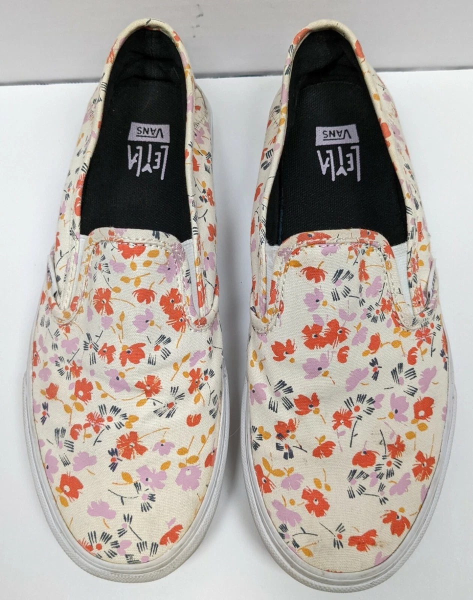 Vans leila hurst slip on cheap