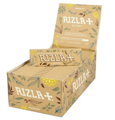 Rizla Natura Organic Hemp Regular Cigarette Rolling Paper Natural