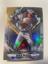 2022 Chrome Update Diamond Greats Die Cuts #DGC-15 Mike Piazza - Mets 03