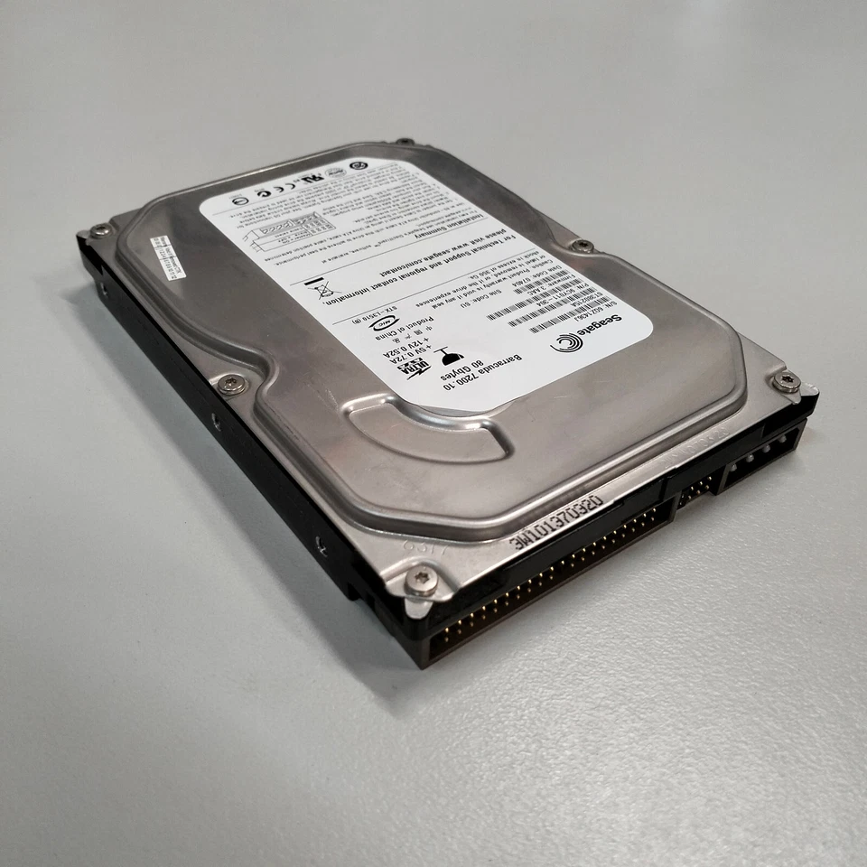 Seagate Barracuda 80GB 3.5" IDE HDD ATA/100 7200 RPM FW 3.AAC ST380215A - Image 4 of 4