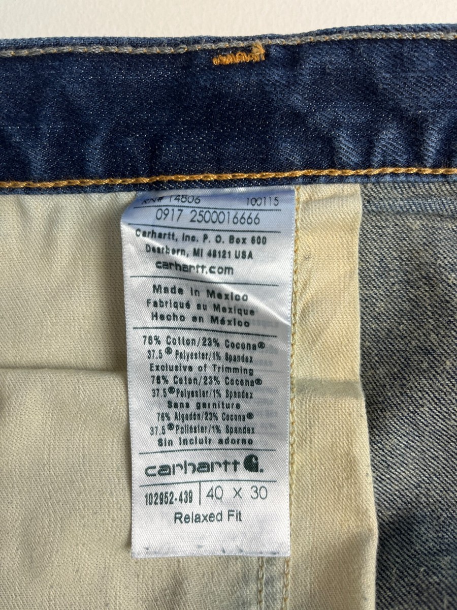プライス Men's Carhartt Jeans Force Extremes Relaxed Fit Tapered Leg Sz