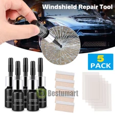 Kit Reparador De Parabrisas Carro Reparar Vidrios Cristales Grietas para Auto 5x