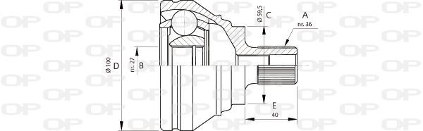 Cardan de transmission pour Seat Leon et VW Tiguan 2.0 TDI, pièce essentielle d'arbre de roue