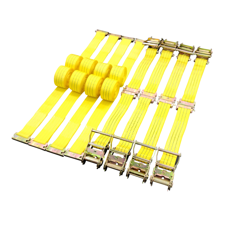 Trekassy E Track Tie-Down Rail Kit - 12 Pieces: 4 Pack 5ft Horizontal E Track Rails And 8 Etrack Accessories For Enclosed Trailers Trailer Beds Pickups Trucks - Foto 7