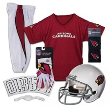 Arizona Cardinals Kids NFL 9pc Deluxe Football Uniform Set, Small