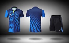 New Butterfly Table tennis T-shirt and Shorts Sports Suit Quick Dry Adult Kid