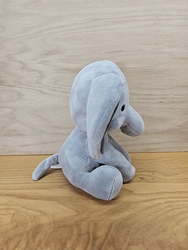 Peluche Humphrey Elephant grigio 9" orecchie grandi e morbido Bedtime Originals - Foto 4 di 6