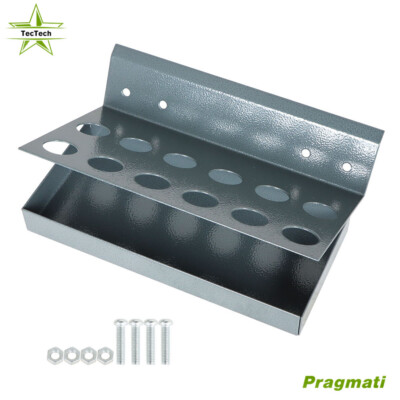 Heavy Gauge Steel 12 Holes R8 Collets Rack New