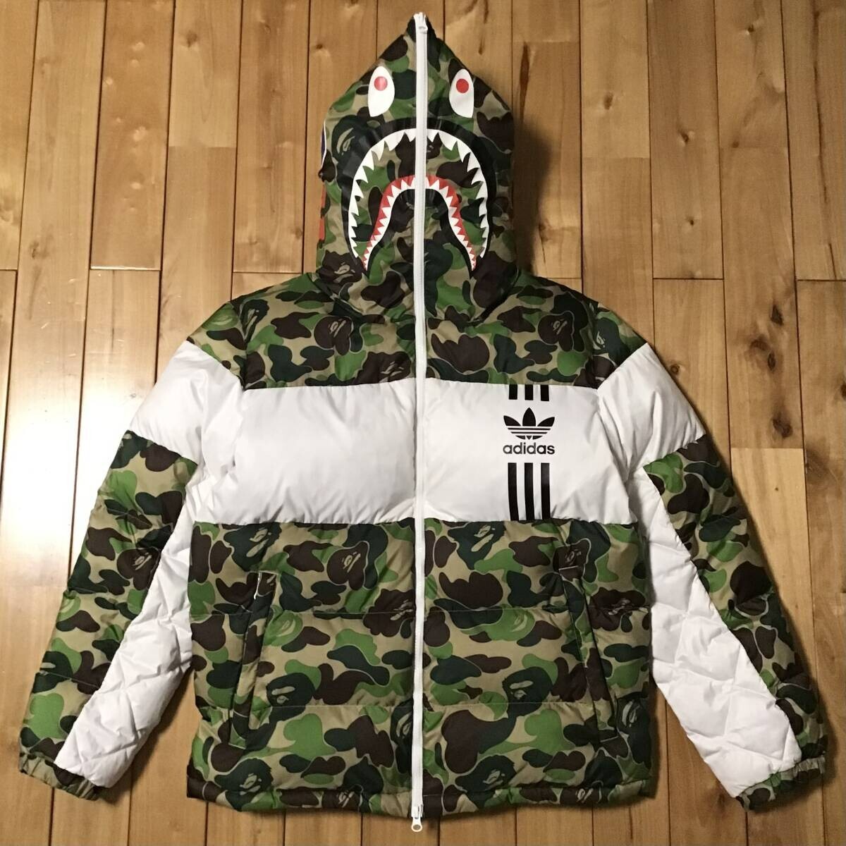 adidas A BATHING APE カモフラージュジャケット M ア ベイシング エイプ A BATHING APE adidas originals × A