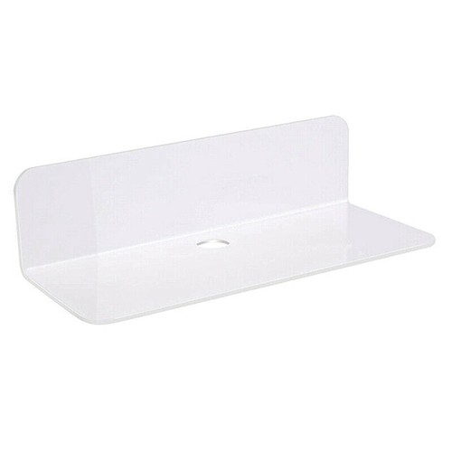 Damage-Free Acrylic Floating Wall Shelf Stick-On for Speaker Action Figures - Picture 6 of 10